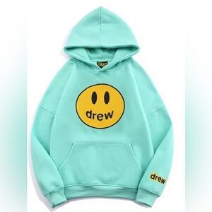 Drew House Sky Blue relaxed unisex Hoodie S